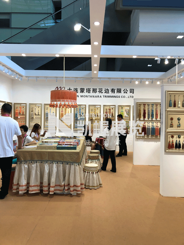 大连蒙娜花边展台搭建